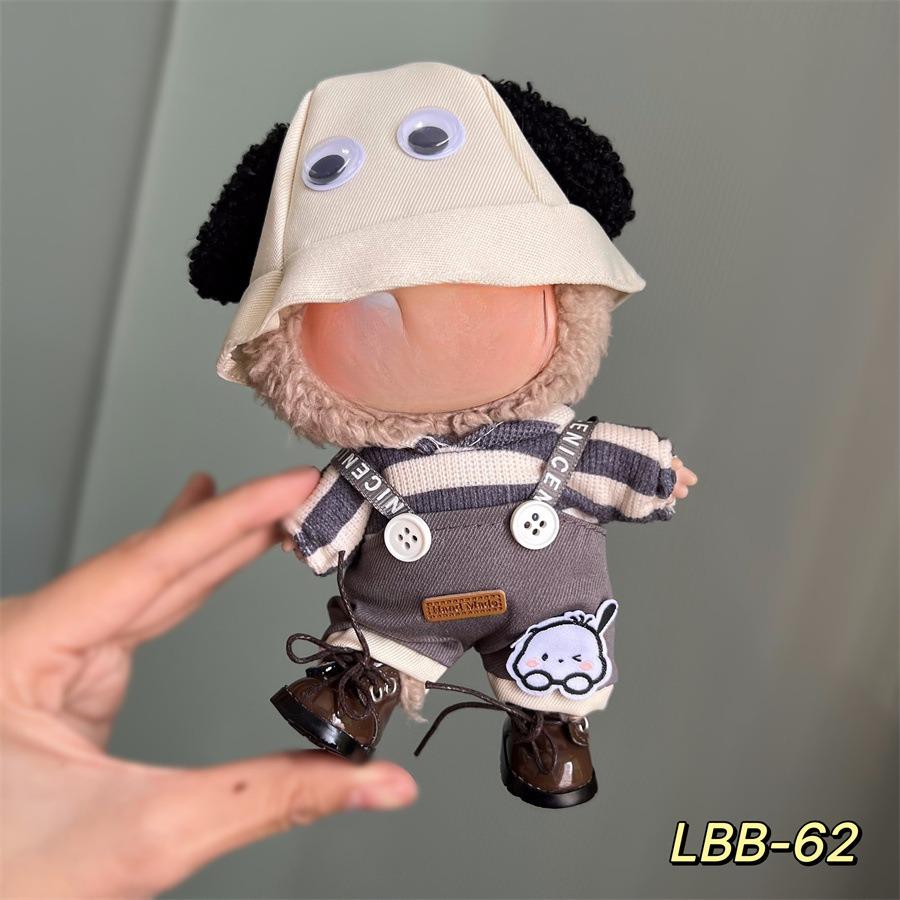 Nadaje się tylko dla 17cm Labubu Cloth, lalek winylowych, pluszaków i innych ubrań do noszenia