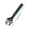 Multifunctional Adjustable Wrench NonSlip Grip with Side Hand Tool for Plumbers,