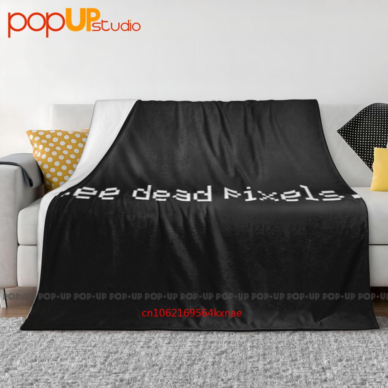 

I See Dead Pixels Ultra-Soft Blanket Quilt Winter Sofa Cover Bed Covers 30x40in