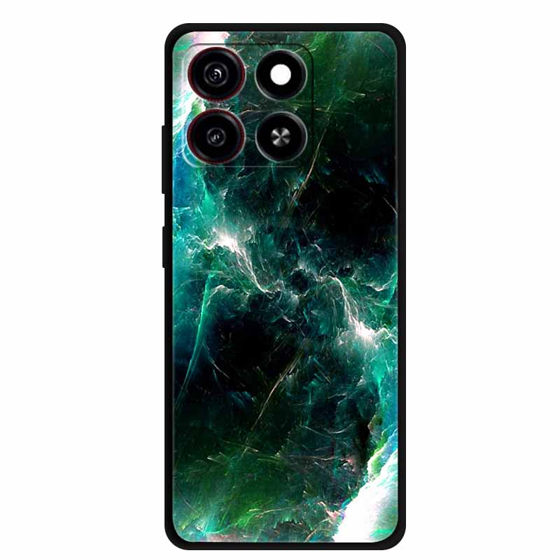 Phone Case For ZTE Blade A55 Back Cover Case A 55 Shockproof Black Silicone Soft Coque For ZTE Blade A35 Case A 35 6.75" Funda