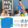 Tarjetas de Memoria de Matemáticas + Tablero de Matemáticas, Tarjetas de Memoria de Multiplicación Tabla de Tiempos, Manipulativos de Matemáticas División, Suma, Resta Juegos Juguetes