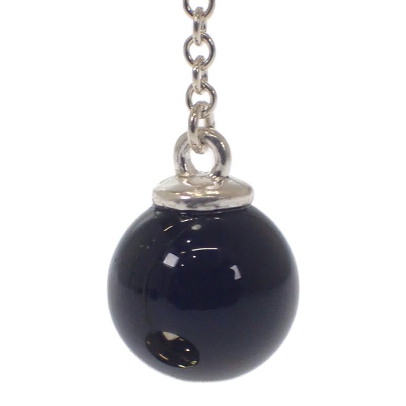 TIFFANY&Co.  Pierce black Silver925/onyx Women