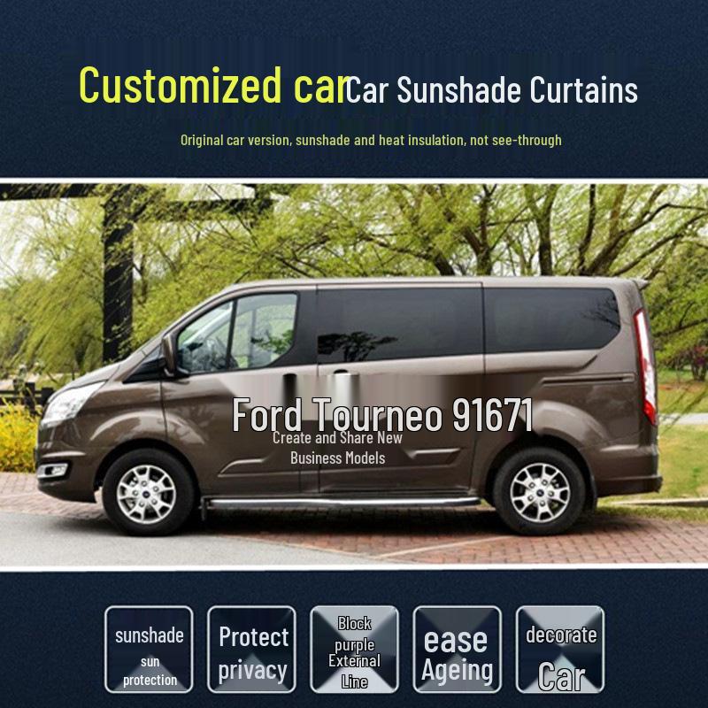 Jiangling Ford Transit Pro Tourneo Iveco Classic Car Curtains Shade