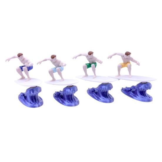 Dashboard Drift Ornament Motion Activated Surfing Muscle Man Car Ornament Fun Dashboard Decoration Auto Interior Accessory Gift for Drivers
