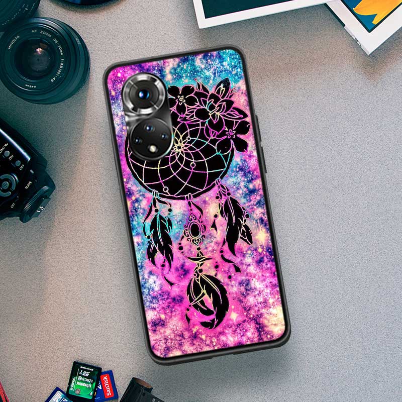 Funda Telefon Tapet Prindător de Vise Colorat Pentru Huawei P Smart 2021 Y5 Y6 Y7 Y9 Honor 50 20 Pro 10 10I 9 9X Y9S 8 8A 8X 8S 7S