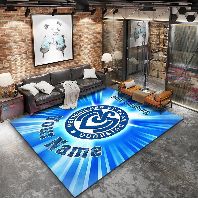 Msv Duisburg Custom Name Carpet Rug For Living Room Bedroom Home Sofa Decoration Kids Play Nonslip Floor Mat
