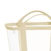 Foldable Laundry Basket Dirty Clothes Organizer Mesh Bag Elegant Lightweight Hamper Tote