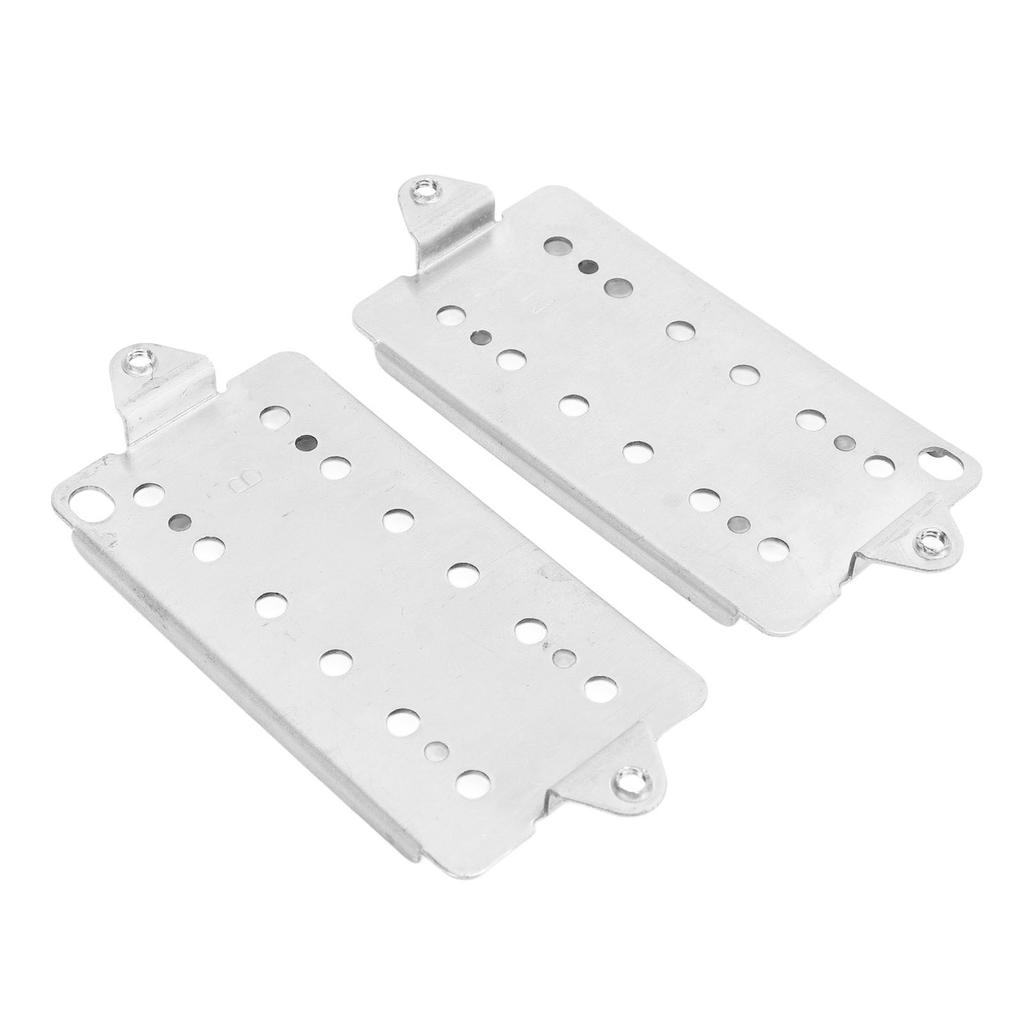 2Pcs Guitar Neck Bridge Pickup Base Plate Robust Exquisite Craftsmanship Pickup Baseplate