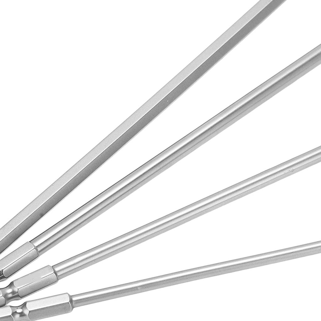 4pcs Hex Screwdriver Bit Set   Steel Magnetic     Head Hex Bits 1Celsius4 Inch Hex Shank