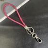 Light Luxury Rhinestone Phone Lanyard: Diamond Crossbody Chain & Bracelet Pendant.
