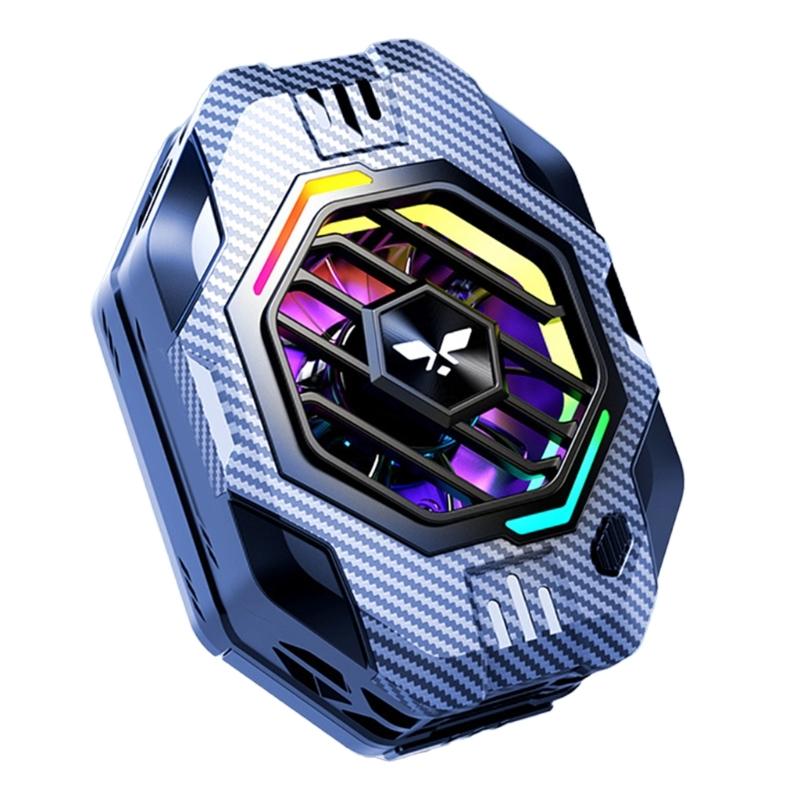 

Phone Coolers, Cellphone Radiator with 2 Gear Adjustable Temperature for Live Streaming,Mobile Gaming