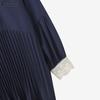 ZANZEA Women Casual Round Neck Lace Splice 3/4 Sleeve Blouse