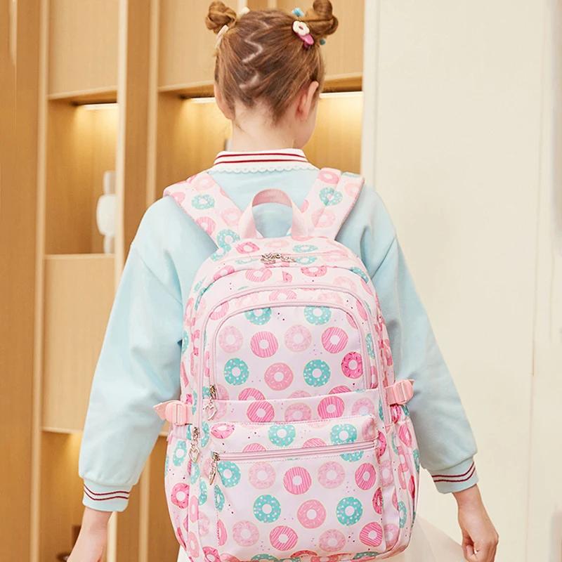 3 Pcs/Set School Bags for Teenage Girls Waterproof Children School Backpack Students Kids Schoolbag With Pencil Case Lunch Box