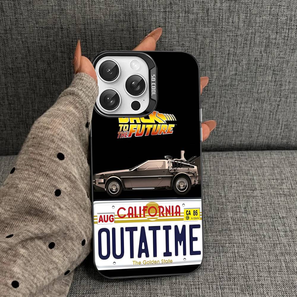 

Movie Back To The Future Phone Case Color Silver Shell For LPhone 17 16 16e 15 14 13 12 11 Pro Max Plus iphone 11 pro
