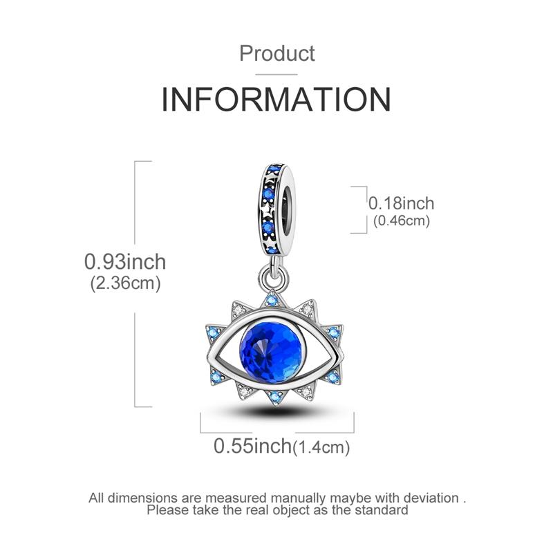 New In copper Charm Bead Charms Bead Charms Blue Heart Snake Dolphin Pendant Jewellery Compatible With Authentic Bracelets Ideal For Women Do It Yours