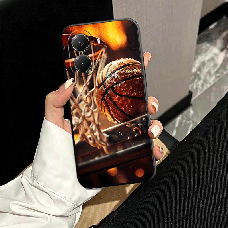 Basketball Basket Sports Soft Phone Case for Xiaomi Poco X5 X6 X7 X8 Pro Max X3 F7 F8 Ultra M8 M7 M6 M5 Redmi 15 15C 14C 13C 12C