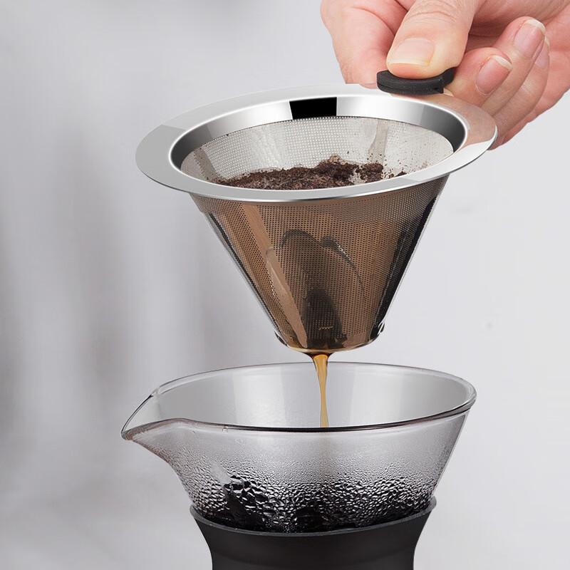 Stainless Steel Double-Layer Coffee Drip Filter