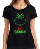 Mr Grinch Christmas Funny Xmas Gift Grinchfan Retro Ladies Tshirt