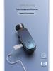 Clip-on Bluetooth Earbuds for Calls & Music, 20-Hour Battery, Incoming Call Number Broadcast