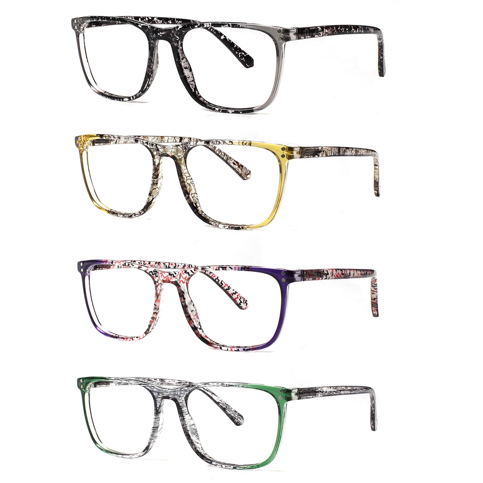 

Turezing Reading Glasses Spring Hinge Men s and Women s High-definition Lenses Prescription Glasses 6