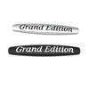 10x1.7CM Auto Seiten Metall Aufkleber Heck für Mercedes Benz Avantgarde Grand Edition Emblem W211 W212 W213 W205 GLA GLK GL GLC GLE