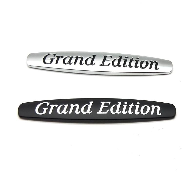 10x1.7CM Auto Seiten Metall Aufkleber Heck für Mercedes Benz Avantgarde Grand Edition Emblem W211 W212 W213 W205 GLA GLK GL GLC GLE