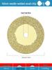 Diamond Grinding Wheel for Jade and Glass - Electric Grinder Cutting Disc, Small Saw Blade, Seam Filling and Cleaning