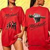 2026 Michael Jackson Movie Tshirts For Wounisex Comfortable Pure Cotton Tshirts Fans Commemorative Edition Tees Oversized Y2k Tops
