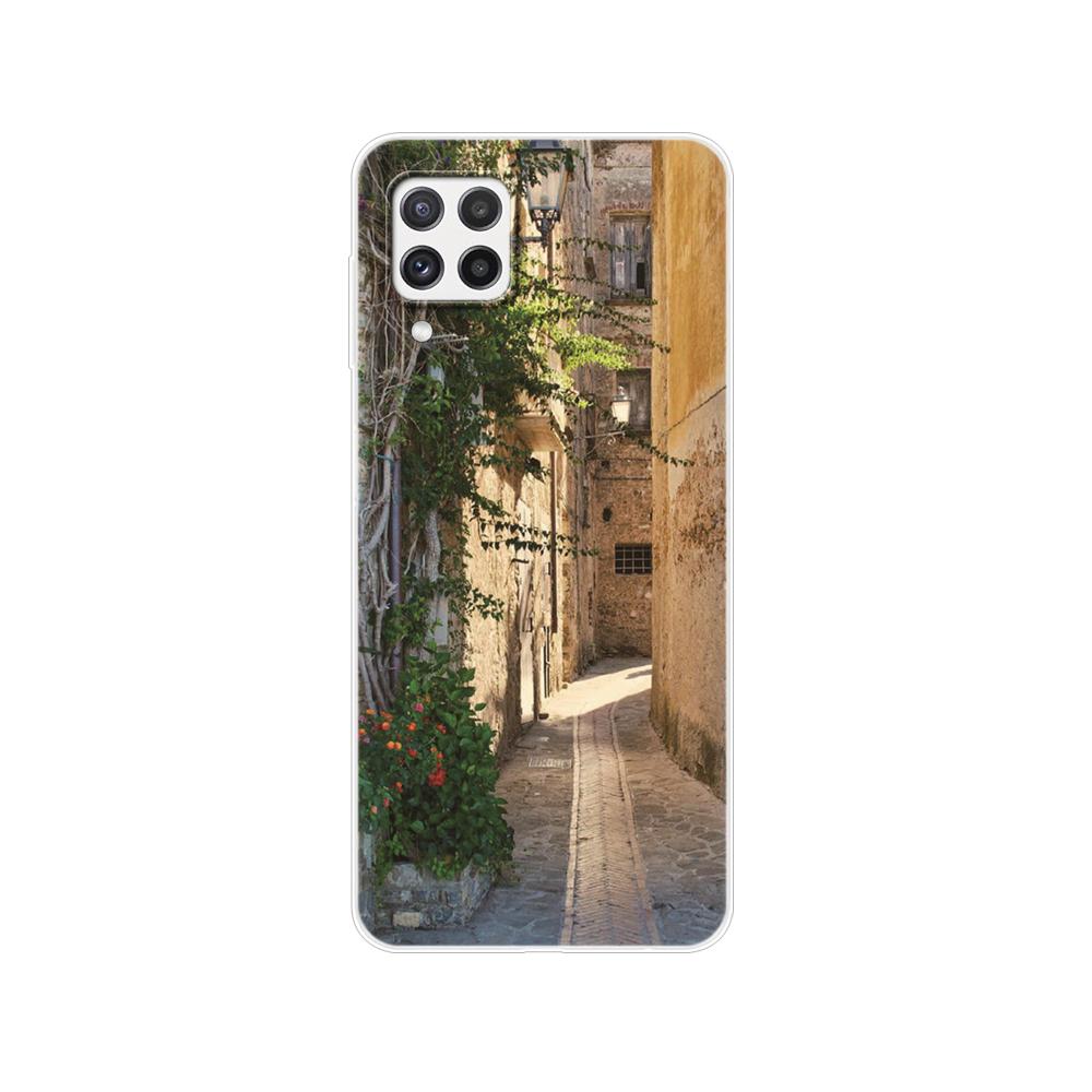 Samsung A22 Kılıf Telefon arka kapak Samsung Galaxy A22S 5G 4G GalaxyA22 A 22S Tampon Yumuşak Tpu Silikon Kılıf Funda Etui Çanta