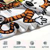 1Pc Calvin and Hobbes Print Flannel Blanket, High quality Comfortable for All Seasons, Home Decor, Warmth and Comfort, Perfect for Christmas Gifts