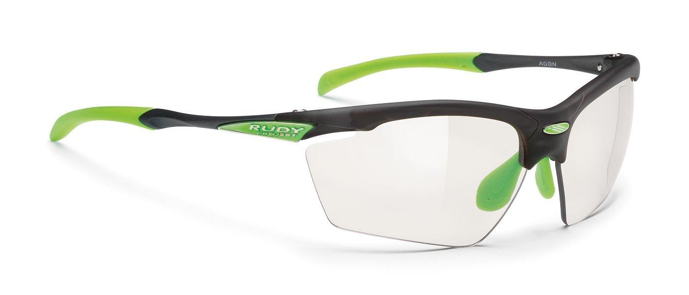 

RUDY PROJECT Спортивные солнцезащитные очки для шоссейного велосипеда Велосипедные Велосипедные Посадка Фотохромная линза Регулируемая оправа Agon Frozen Ash Impact X2 Фотохромная Лазерно-коричневая