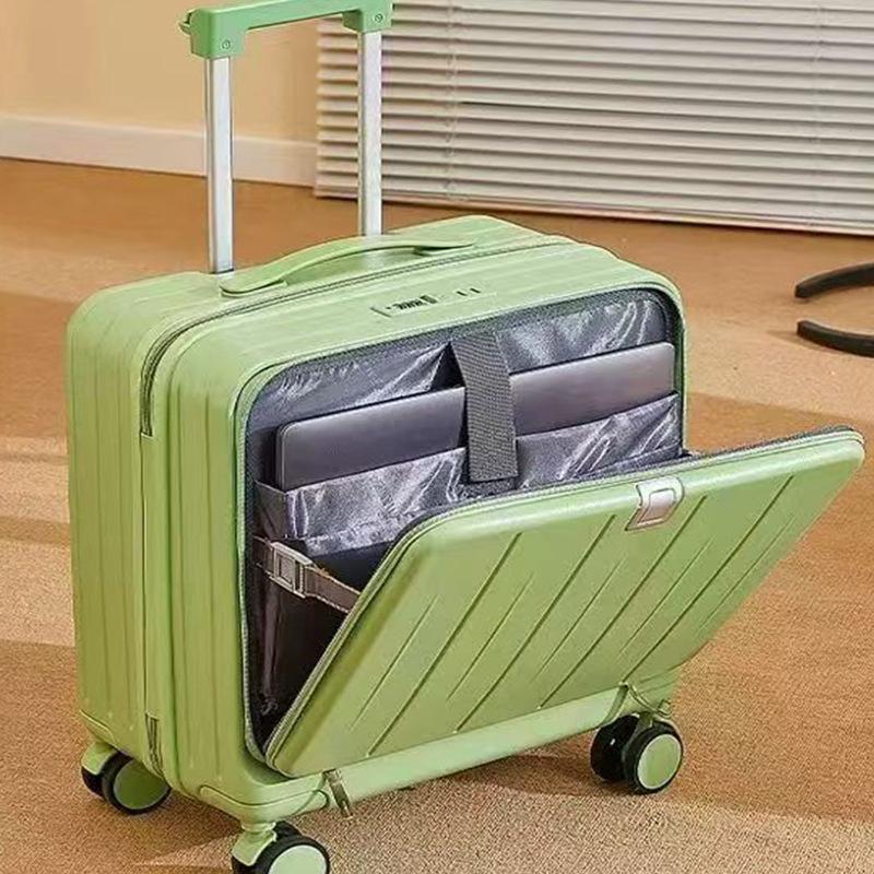 18" Rolling Laptop Carry-on: Men's & Women's Luggage with Side & Front Openings, 20" for Short Trips, with Combination Lock