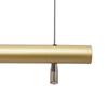 100cm Clothes Rack Ceiling Mounted Garment Bar, Retail Clothing Display Stand Multi-Purpose Hanging Rod, Height Adjustable
