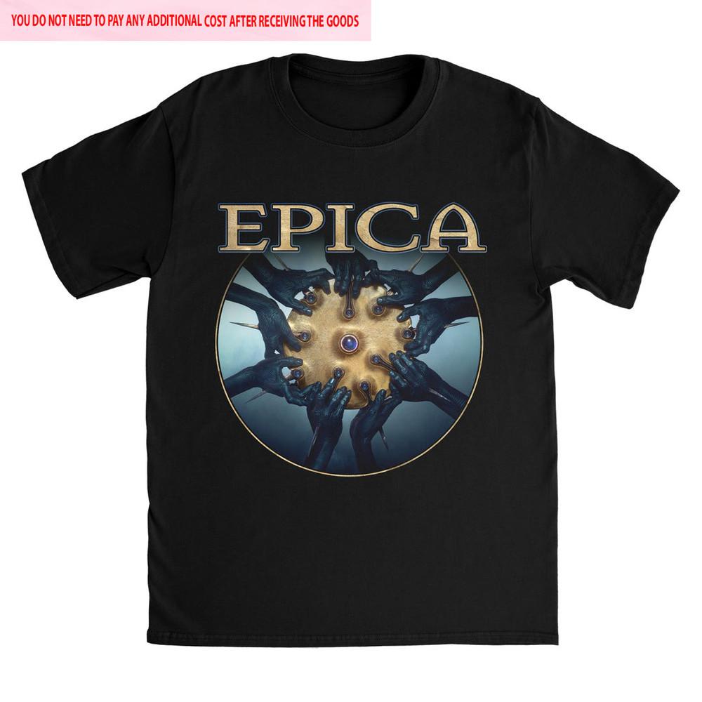 

New Rare Epica Rock Band Cotton Black S-5XL Unisex Shirt SN246 Unisex T-Shirt XXXL
