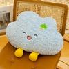 Running clouds throw pillow soothing sleeping doll sofa pillow home ornament bedside doll plush toy