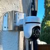 Space Saving Stainless Steel Camera Support Brackets Secure Fixing for Solars Panel Security Cameras LED Light