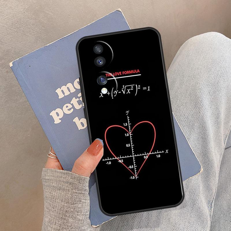Math Equations Formula Case For Honor Magic 8 5 6 7 Pro Cover For Honor 400 200 Lite 50 70 90 X8a X8b X9a X9b X9c