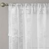 Beautiful Floral Lace Curtains With Portable Polyester For Home Decoration