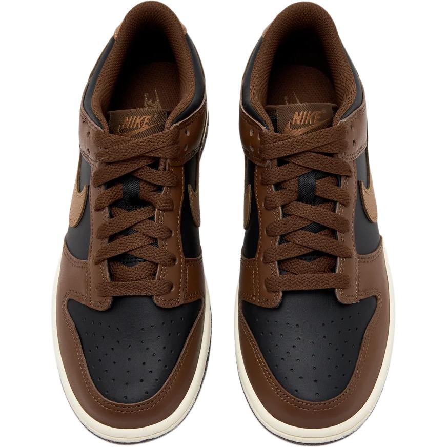 Nike Dunk Low GS Black Cacao Wow Kids Sneakers Brown Coconut-Milk British-Tan FB9109-006