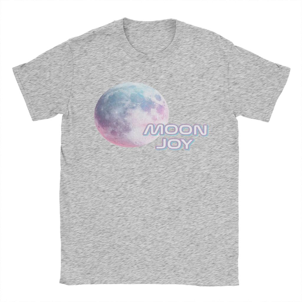 Unisex Copy Moon Joy Artemis II Space T Shirt Pure Cotton Tops Novelty Short Sleeve Round Neck Tees New Arrival TShirt