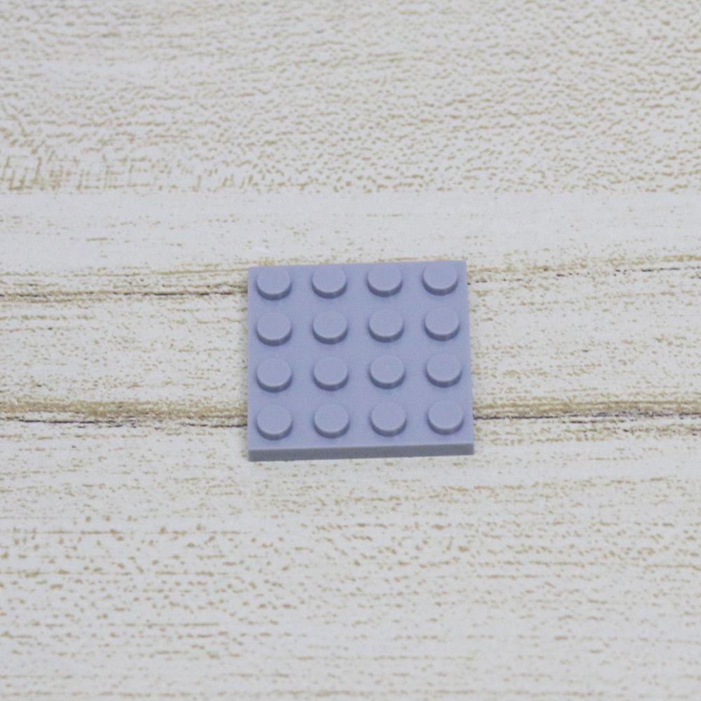 20PCS 4x4 Dots Blocks Dinosaurs Base Plate Colorful Building Bricks Compatible Parts 3031 DIY Educational Toys for Children