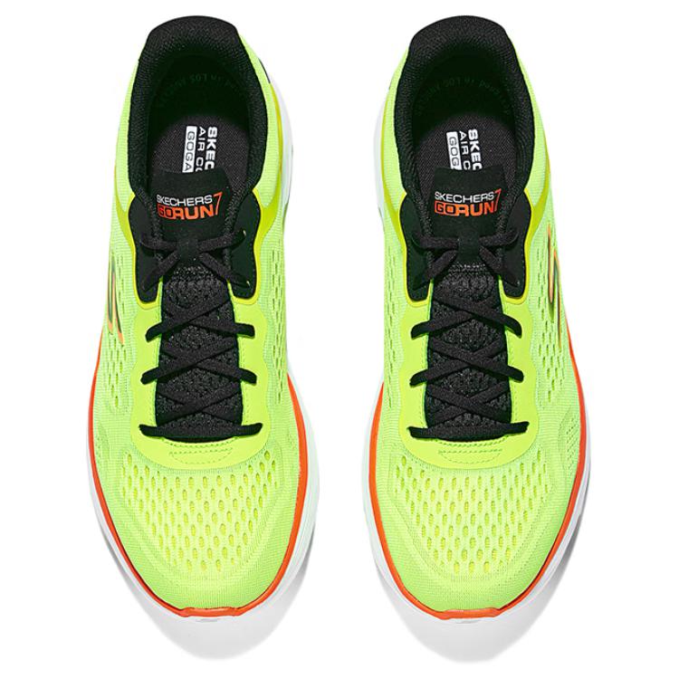 Skechers Go Run 7.0 Comode Versatili Basse Casual Scarpe da Corsa Uomo sneakers Giallo Brillante 220644-YEL