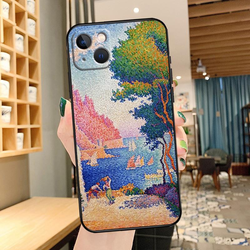 Matisse Oil Painting Phone Case For iPhone 13 Pro Max 16 15 11 12 14 17 Pro Max Mini 15 16 Plus 16e 17 Air Cover