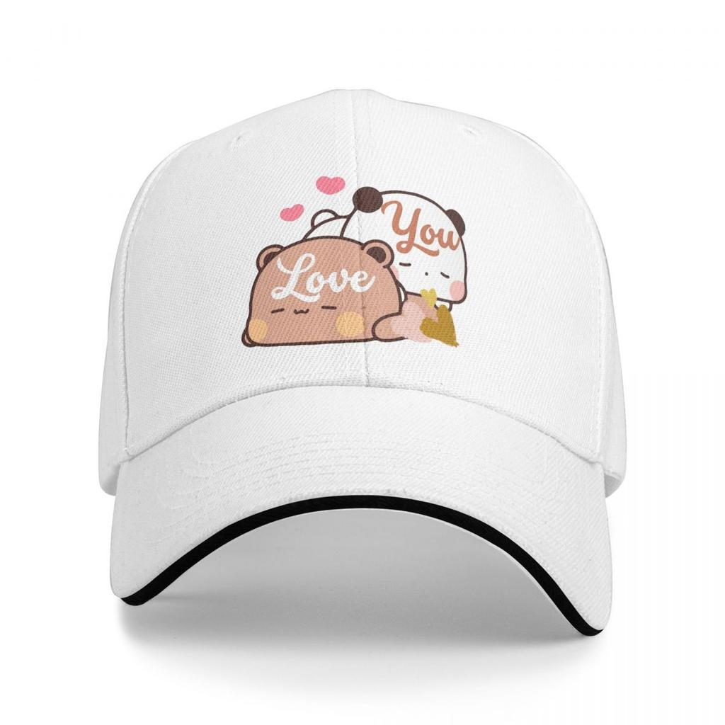 Bear And Panda Bubu Dudu Balloon Baseball  Fashion Baseball Hats Breathable Casual Casquette Outdoor For Mens And Womens
