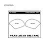 STOMPGRIP Traction Pad Tank Kit for GSX1300R Hayabusa (1999-2017) ICON Clear, Part Number 55-14-0055