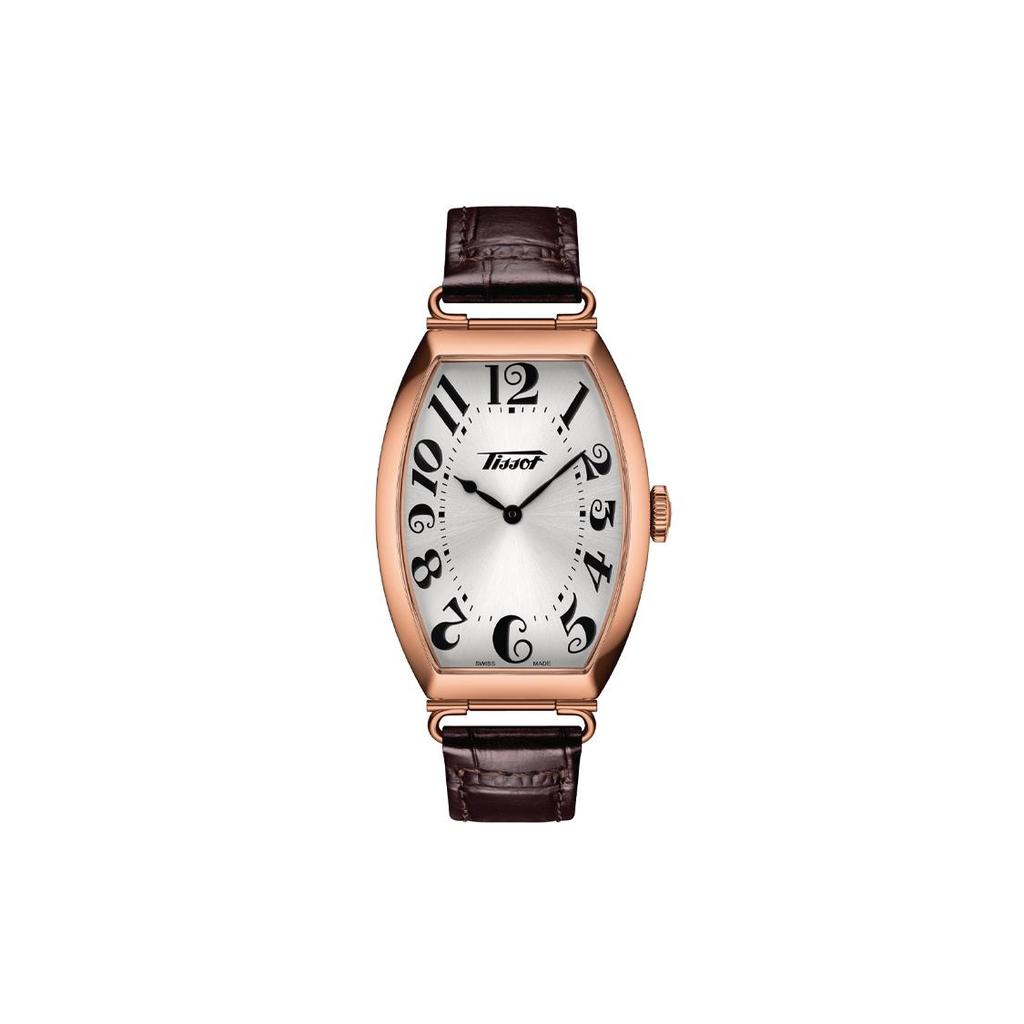 Tissot Porto Collection Quarzwerk Damenuhr 42,5 mm Silbernes Zifferblatt Edelstahlgehäuse T128.509.36.032.00