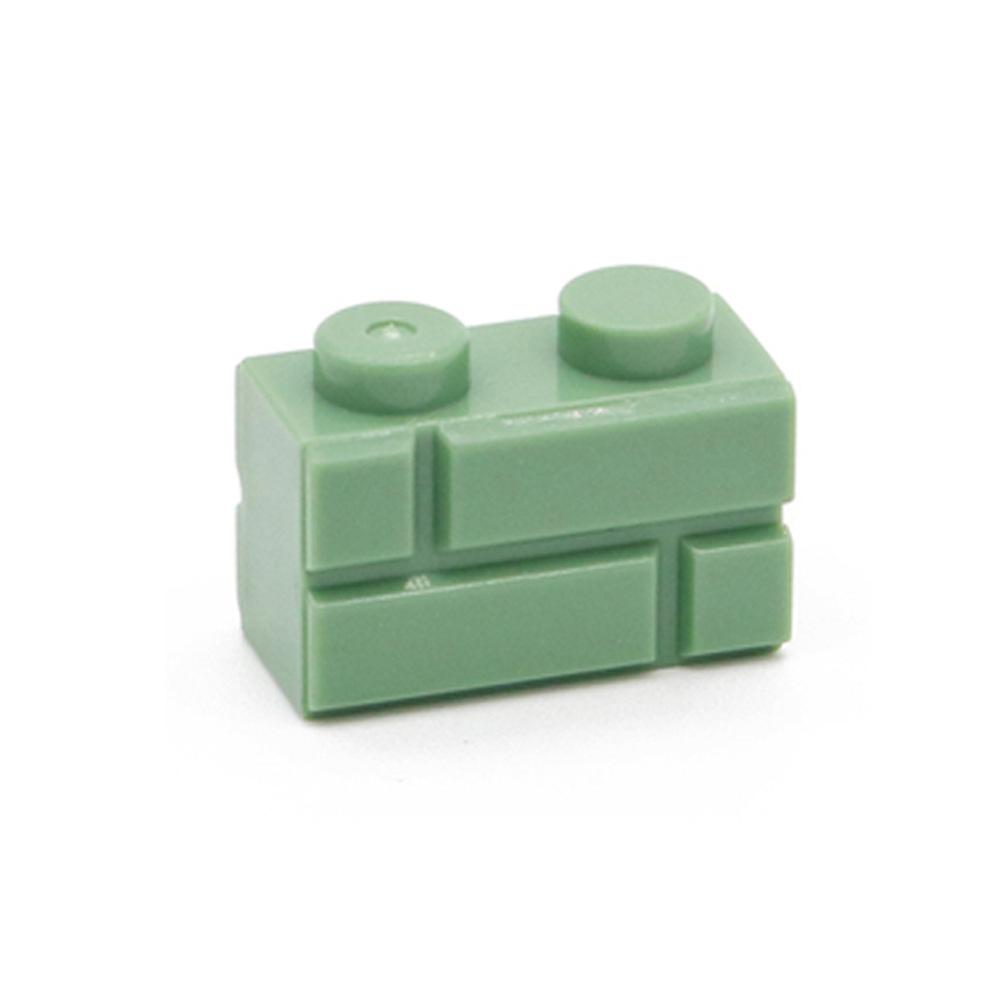 Compatible With Small Particle Building Block General Wall Brick 1X2 1X4 Pattern Brick Building Block Castle Brick Building Parts