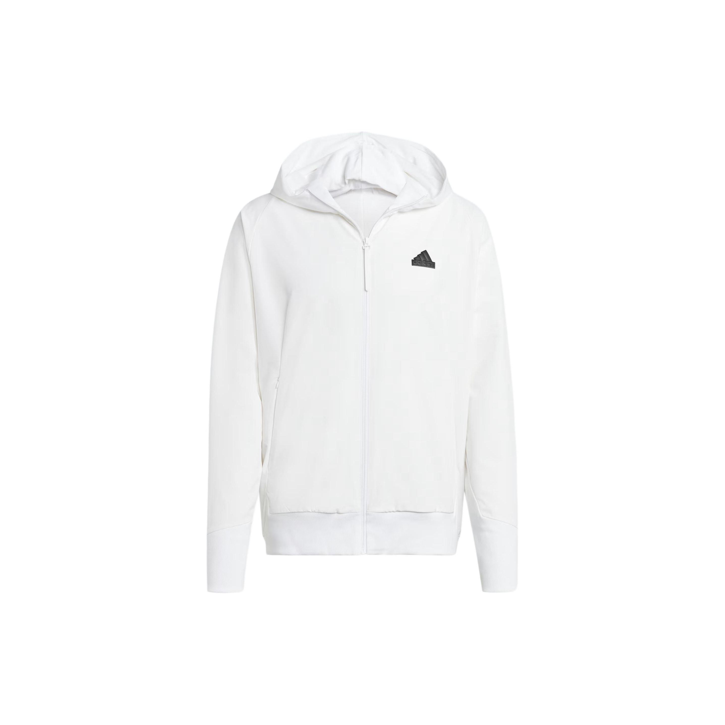 adidas Men s Messi Hooded Jacket White IN1843 S