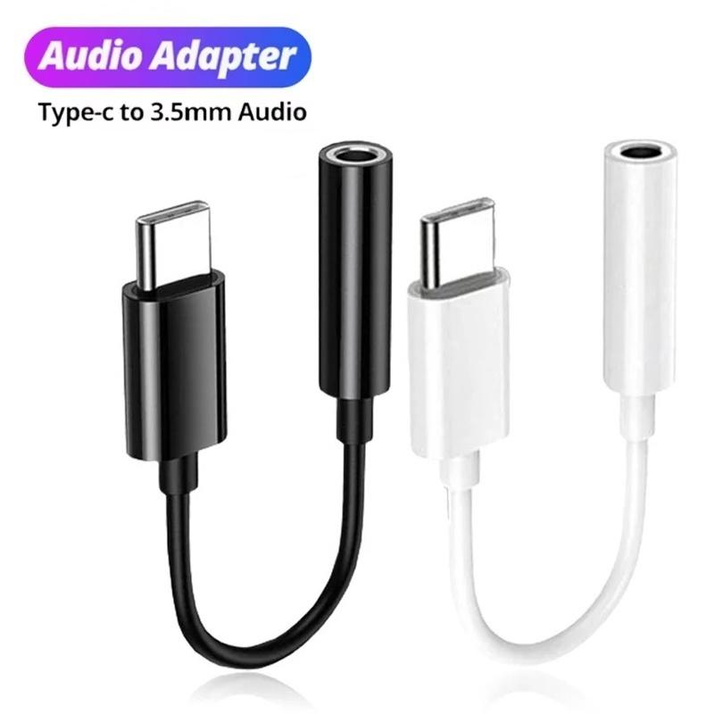 USB Type C Female To 3.5mm Male Audio Adapter Earphone Wire Converter Type C 3.5MM Jack Aux Audio Cable For Huawei Xiaomi Realme