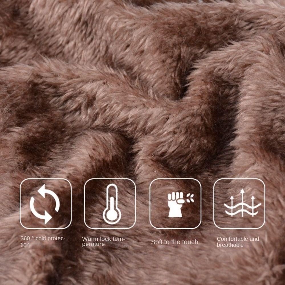 2PCS/Set Soft Knitted Hat Warm Beanie Cap Gift Women Hats Scarfs Set  for Women